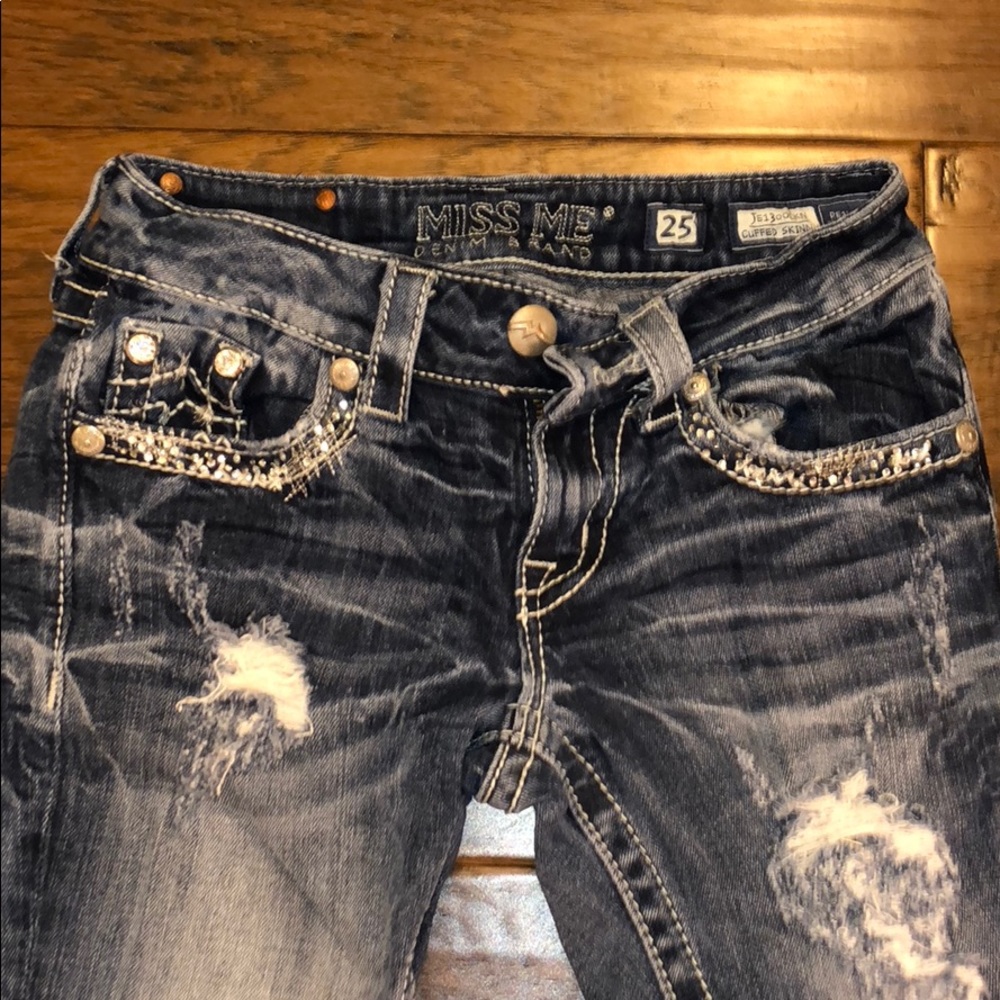 Miss me jeans purchased from the Buckle!